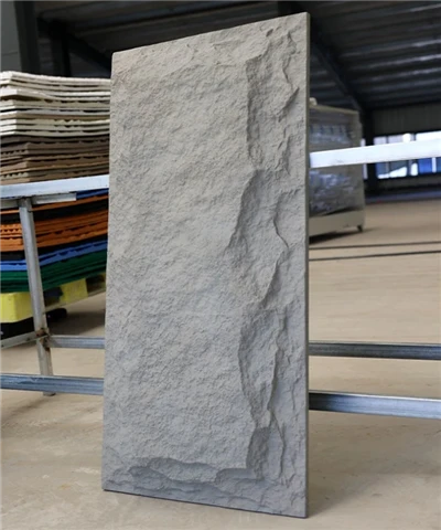 Pu Stone Wall Panel Polyurethane Stone 3D Bord tal-ħajt artifiċjali